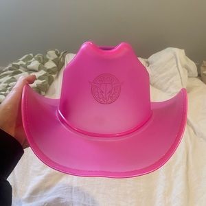Neon Cowboys Pink light up cowboy hat